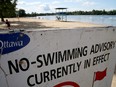 mooney's bay beach closed