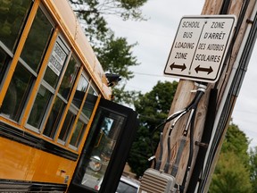 Ottawa Student Transportation Authority school bus