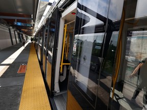 LRT began to run again from Tunney’s Pasture Station to Blair Station