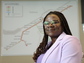 Renée Amilcar, the general manager of OC Transpo