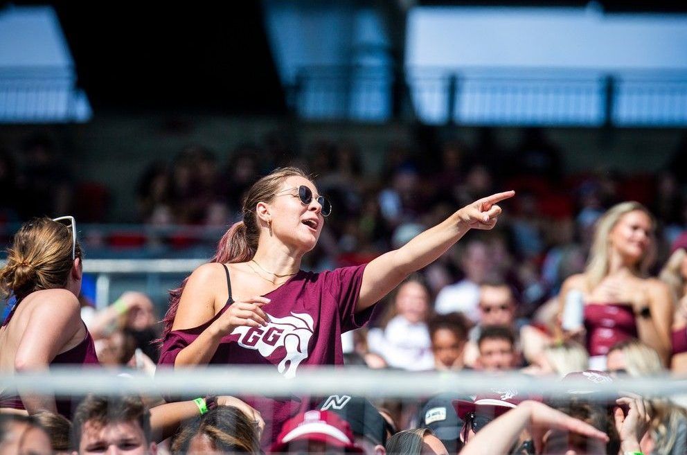 Spectators at the 2023 Panda Game, Oct. 1, 2023