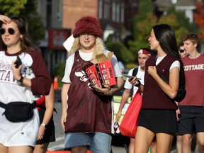 The University of Ottawa Gee-Gees claimed a last-second win over the Carleton Ravens in 2023 Panda Game held Sunday, October 1, 2023, at TD Place. After the game, Sandy Hill had a high police presence of Ottawa police as well as OPP in marked and unmarked vehicles. Revellers were well behaved early into the evening.