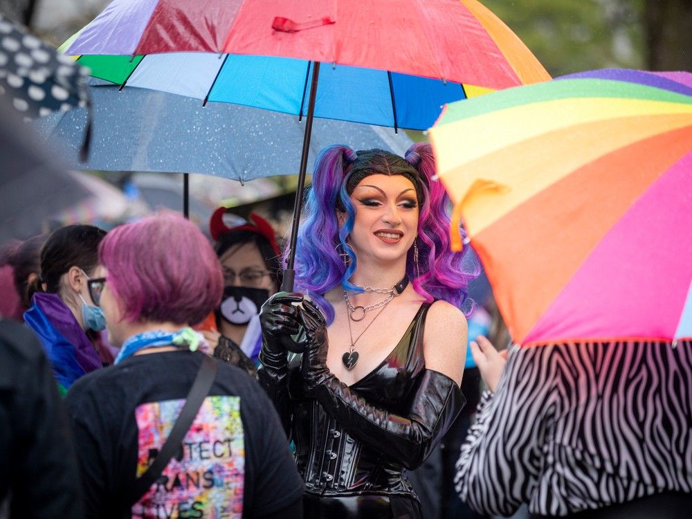 Tanya King, Protect Trans Kids counter-protest