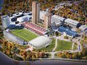 Artist's concept of what the Lansdowne 2.0 plan would look like. 