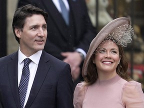 Prime Minister Justin Trudeau and Sophie Gregoire Trudeau
