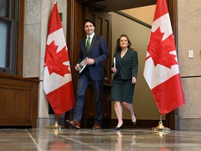 Trudeau and Freeland