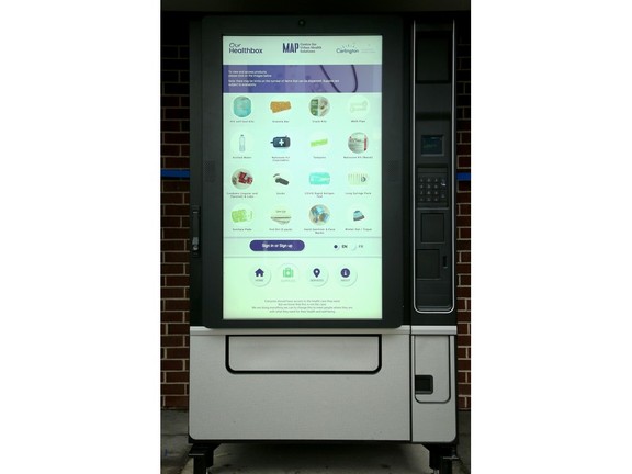 'Healthbox' gives drug supplies, menstrual products at health centre ...