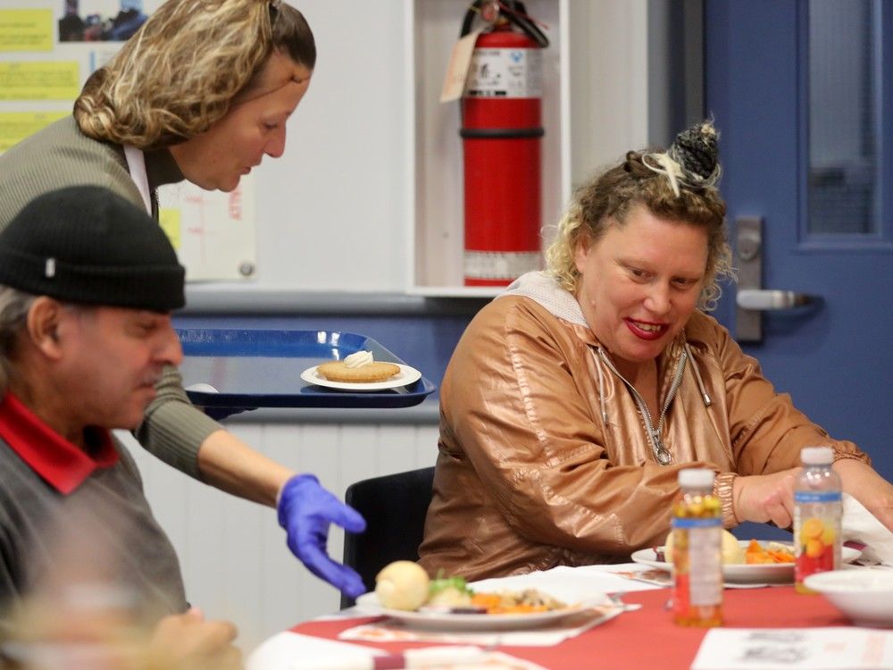 Ottawa Mission Thanksgiving dinner