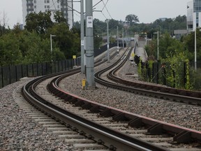 Ottawa LRT confederation line curve
