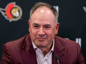 Ottawa Senators general manager Pierre Dorion