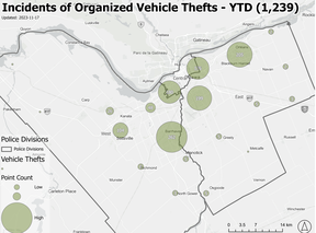 police map car theft