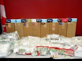 Attached is a police photo of the seizure from 2020.