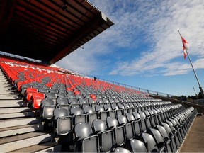 The north-side stands at Lansdowne Park
