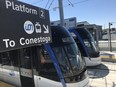 Waterloo LRT trains