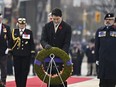 Prime Minister Justin Trudeau participates in the National Remembrance Day Ceremony