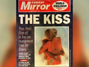 Italian photographer Mario Brenna sold a photo of Princess Diana and Dodi Fayed embracing on a yacht that appeared on the front page of U.K. tabloid the Sunday Mirror on Aug. 10, 1997.