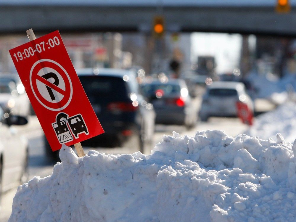 Winter parking bans Ottawa Citizen