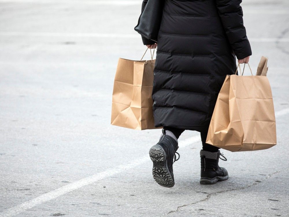 People were out doing last-minute errands and holiday shopping in Westboro, Saturday, Dec. 23 2023. The only thing missing from this Christmas season is a lot of snow on the ground.