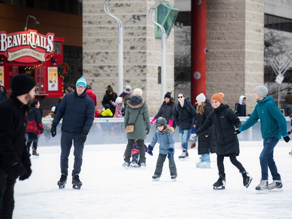 Rink Of Dreams Offers Pre-Christmas Fun Despite Unseasonable Weather ...