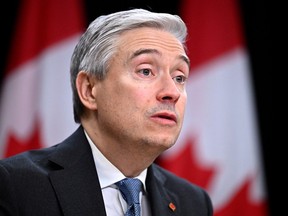 On Tuesday, Industry Minister Francois-Philippe Champagne insisted that he respected "due process" and blasted the whistleblower for doubting the integrity of work of the accounting firm hired to investigate Sustainable Development Technology Canada.