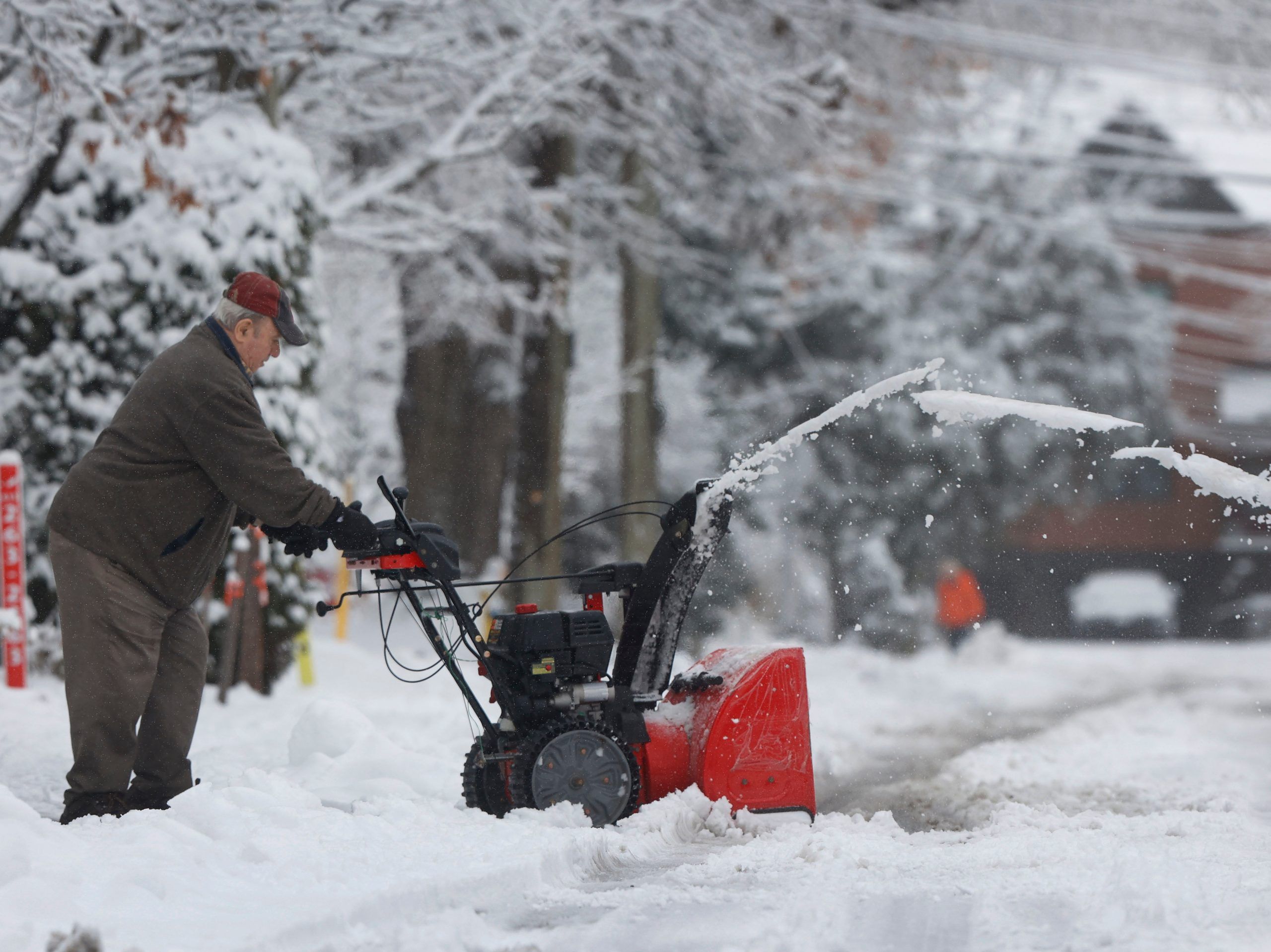 Photos: Monday's snowstorm