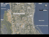 An image from the journal Tectonics shows where the new fault line runs, just north of downtown Victoria.