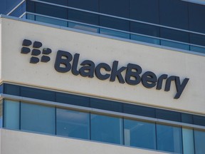 BlackBerry Ltd. has promoted John Giamatteo to the job of chief executive and called off plans for an initial public offering of its Internet of Things business. BlackBerry's headquarters in Waterloo, Ont. is shown on Wednesday June 22 , 2016.