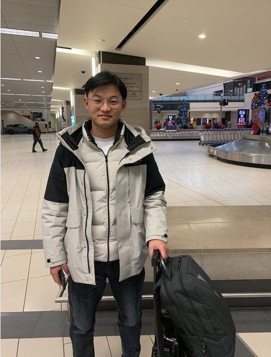 Lanhao Chen touched down in his new home on Christmas Day. An international student from China, he travelled for more than 50 hours straight.