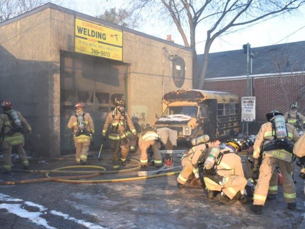 McArthur Avenue garage fire