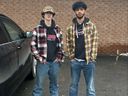 Riley Cotter, 16, and Ahmed Haitham, 17, were part of the same friend group at John McCrae Secondary School in Barrhaven. Photo courtesy of Anthony Philion