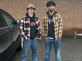 Riley Cotte and Ahmed Haitham