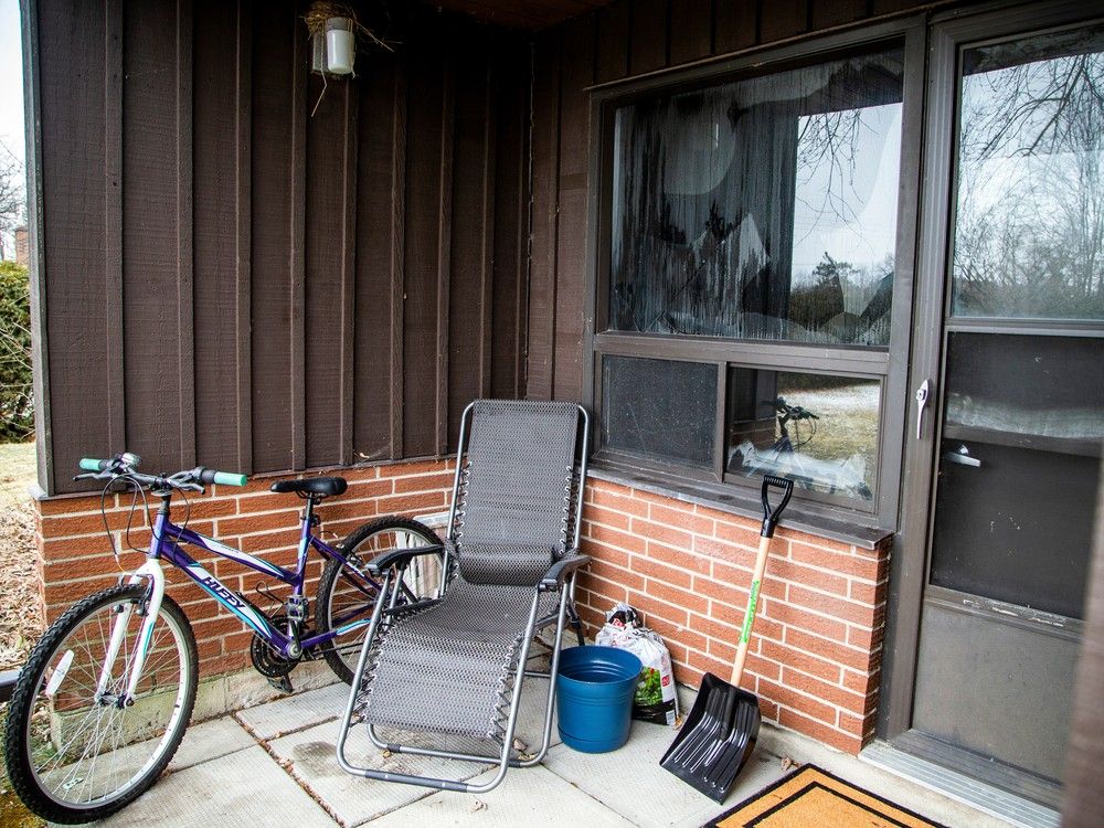 Ottawa police were at the scene of 231 Penfield Dr., an Ottawa Community Housing unit in the west end Saturday.