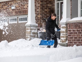 Residents of Ottawa woke up to a large amount of snow