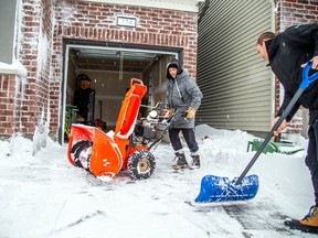 Residents of Ottawa woke up to a large amount of snow