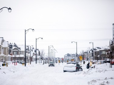 Residents of Ottawa woke up to a large amount of snow