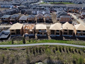 New homes under construction