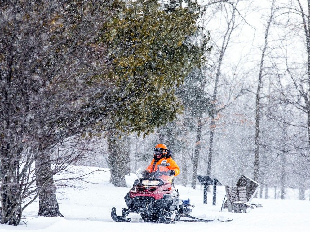 People were well bundled, ski goggles were the popular accessory, and the Kichi Sibi Winter Trail, a multi-use urban winter pathway was the spot to be Saturday, Jan. 20, 2024.