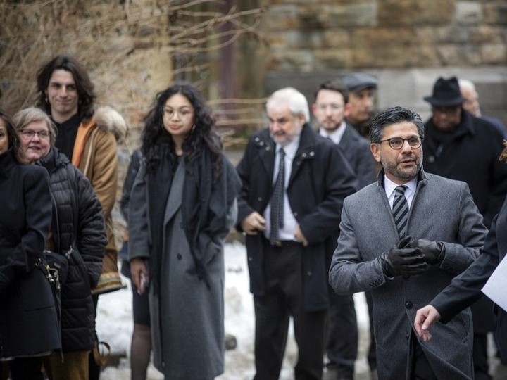  Yasir Naqvi, MP for Ottawa Centre, was at the service Sunday.