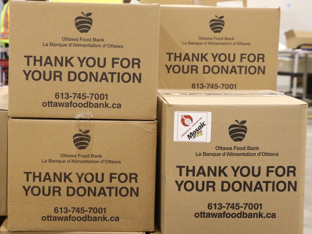 Ottawa Food Bank ecstastic at receiving 1million donation pledge Ottawa Citizen