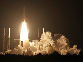 Vulcan Centaur, lifts off from Space Launch Complex 41d at Cape Canaveral