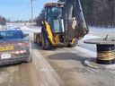 Repairs to communication grids  continue after the theft  a large quantity of copper wiring from utility poles in Rideau Lakes region