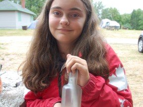 Nadya Bissett. Roshell Bissett and daughter Nadya Bissett sent a message in a bottle off to sea from Nova Scotia in memory of their friend Debbie Hitsman. It was found in France.