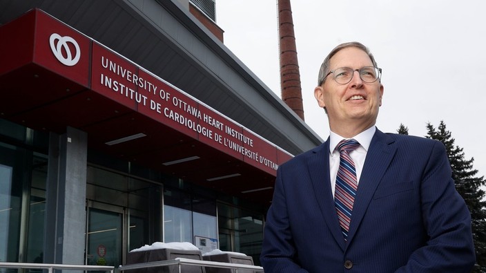 New president and CEO 'grew up' with the UOttawa Heart Institute