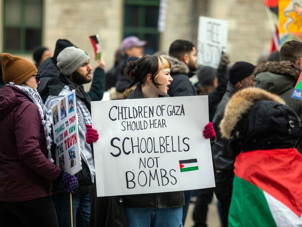 Ottawa Vigil For Israel And Palestine Rally End Peacefully | Ottawa Citizen