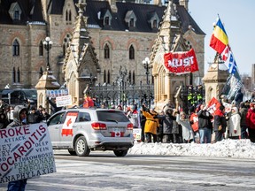 Convoy protest