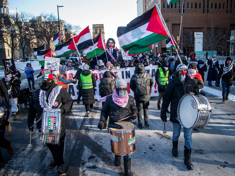 palestinian protest ottawa