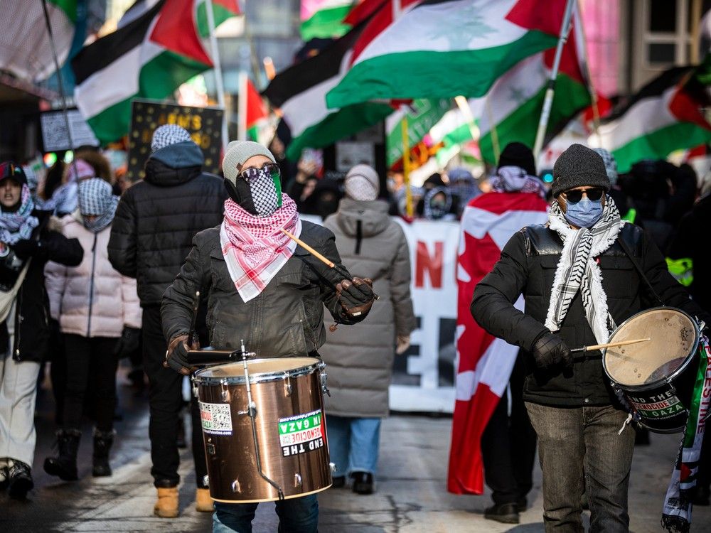palestinian protest ottawa