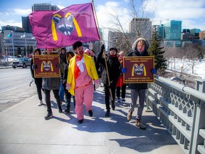 A farewell march in honour of the Rideau Street McDonald's restaurant took place March 19, 2023
