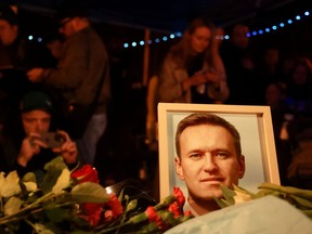 Vigil in Munich for Alexei Navalny