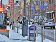 Downtown Belleville, Ont., in December. The city declared a state of emergency in February after a spate of opioid overdoses.